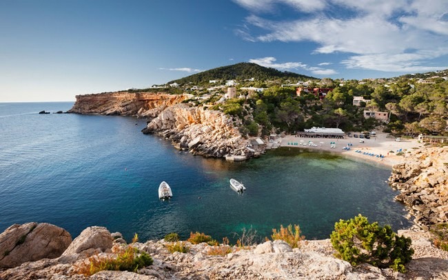 The island of Ibiza, Spain