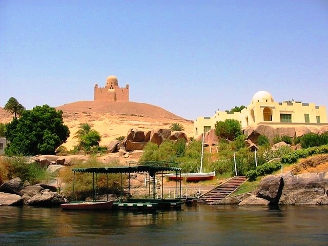 Aga Khan Mausoleum in Egypt Aswan