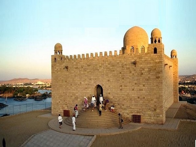 The shrine of Aga Khan Aswan