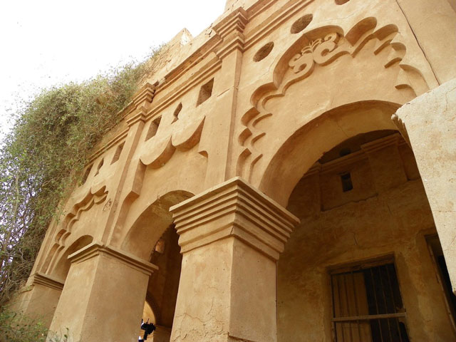 Najdi Palace on the island of Forsan