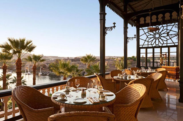 One of the best hotels in Egypt, Cataract Hotel Aswan