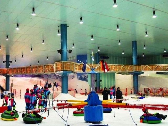 Snow City is one of the best tourist places in Riyadh for families