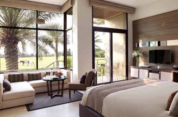 Meliá Desert Hotel Dubai has rooms with charming views.