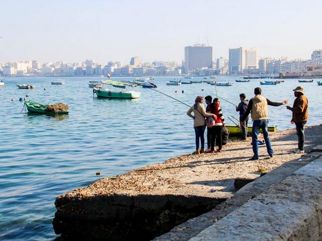 Glem beach in Alexandria 