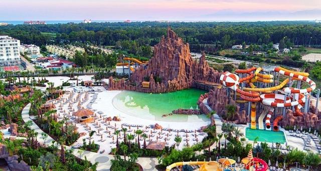 Land of legends is the best water park in Antalya 