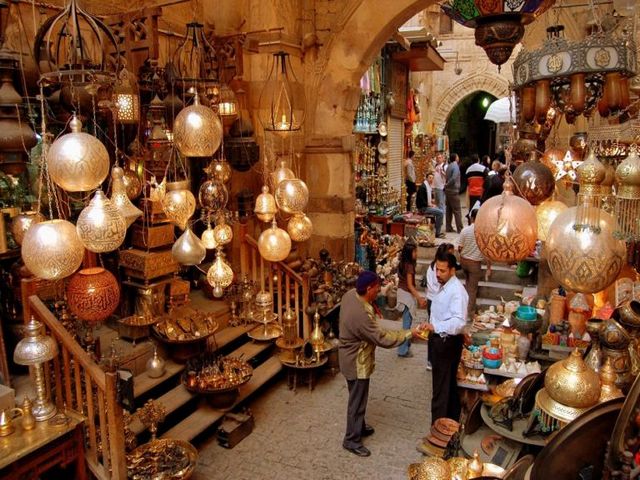 Ataba market in Cairo, Egypt