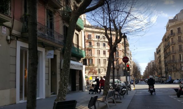 The most beautiful streets of Barcelona in Spain