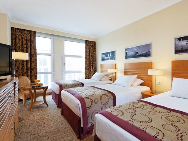 The family accommodation options at Mövenpick Hotel Anwar Al Madinah include family suites.