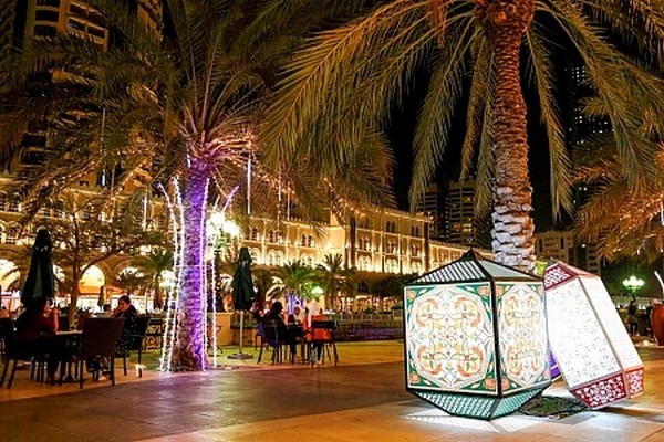 Al Qasba Park in Sharjah