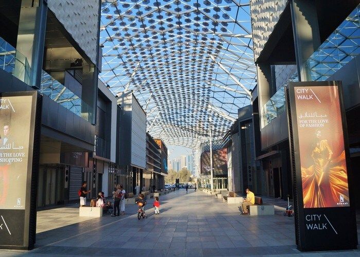 City Walk is one of the best malls in Dubai