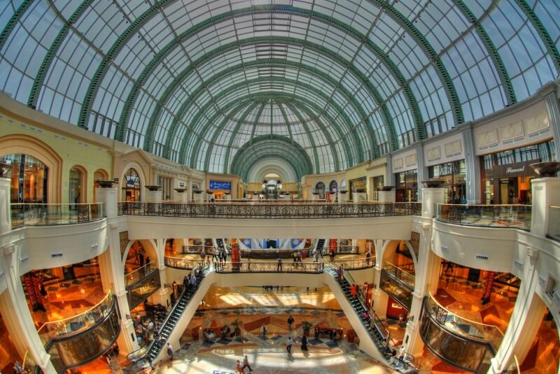 Mall of the Emirates is one of the most important malls in Dubai