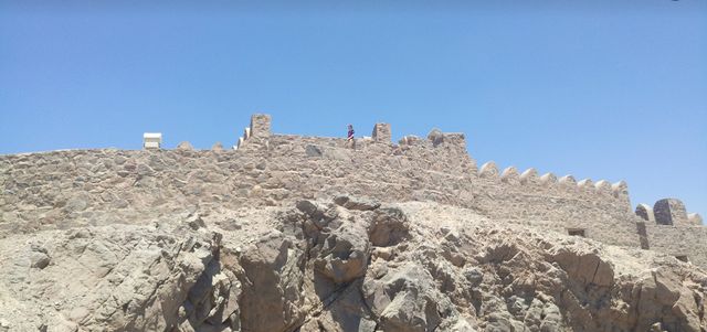 Salah El-Din castle site in Taba