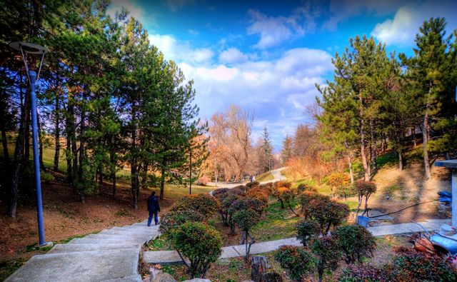 Ankara Gardens in Turkey