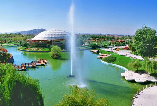 Ankara Gardens in Turkey