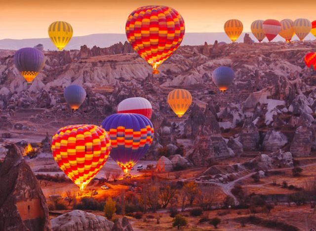 The famous Cappadocia balloon