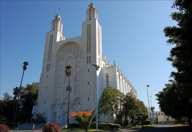 The Cathedral of the Sacred Heart in Casablanca
