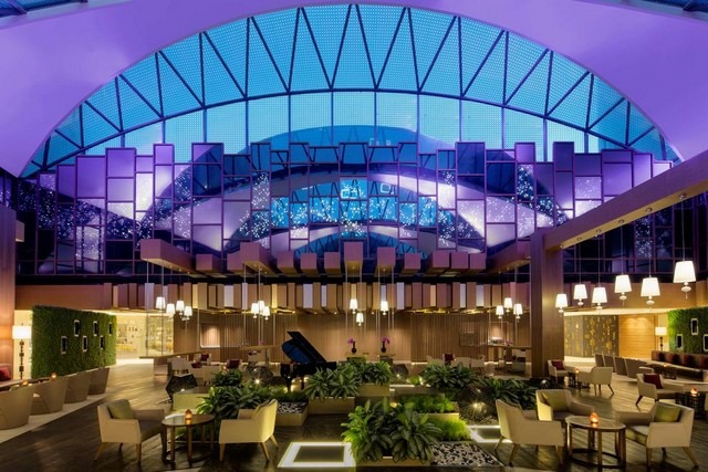 Hyatt Regency Creek Heights hotel restaurant in Dubai