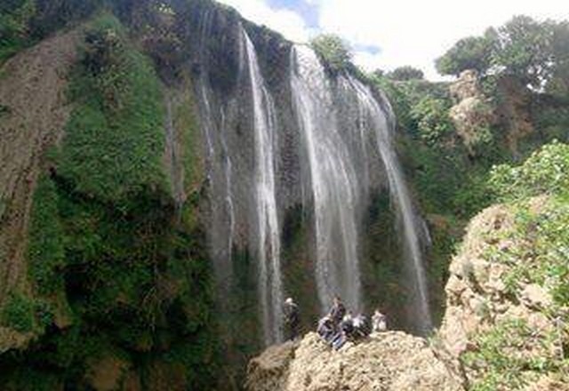 The waterfalls in Tlemcen