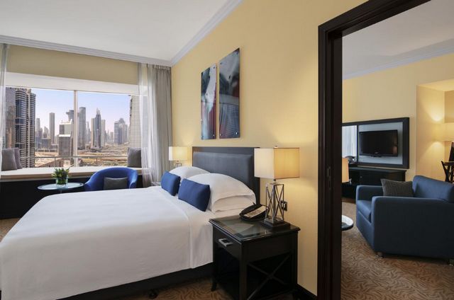 It is one of the distinctive branches of the Rotana Dubai, ideal for families