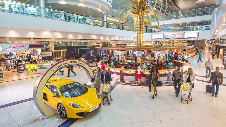 How much airport in Dubai