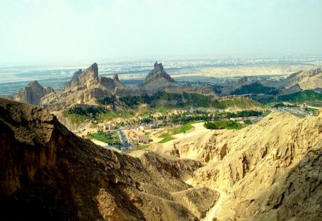 Hafeet Mountain in Al Ain