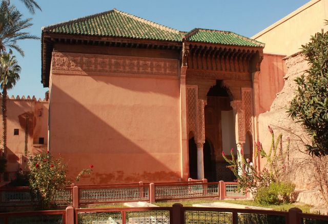 Pictures of the Saadian tombs of Marrakesh