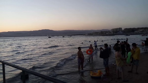 Ghandour Beach in Aqaba