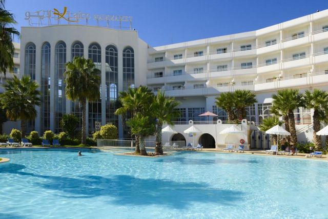 The location of the hotel Laiko Hammamet