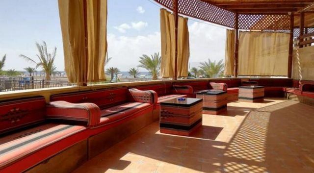 Enjoy the natural scenery at the Marsa Aqaba Hotel