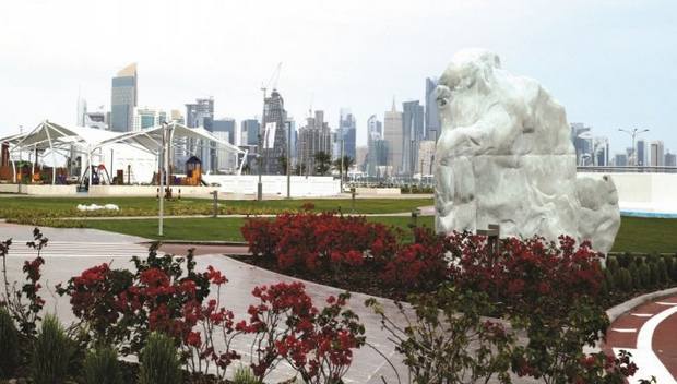 Al Bada Park in Qatar