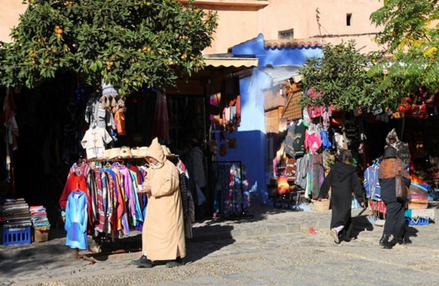 Wataa El-Hamam square, Chefchaouen, Morocco