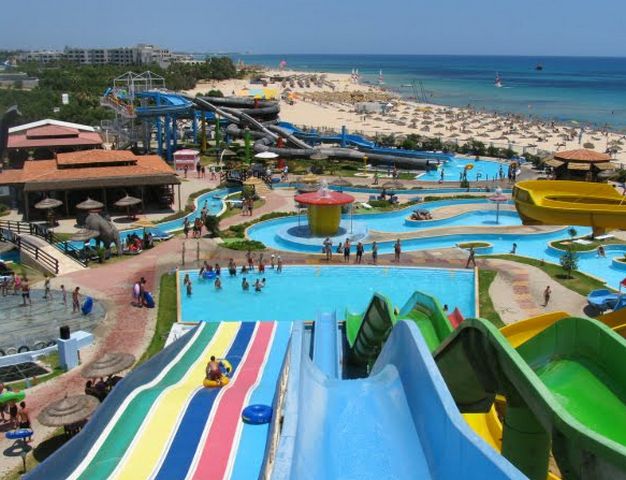Amusement park Hammamet in Tunisia