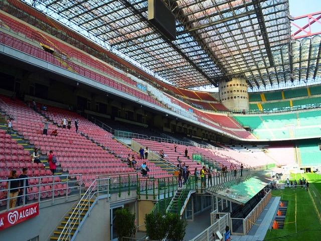 Inter stadium in Milan