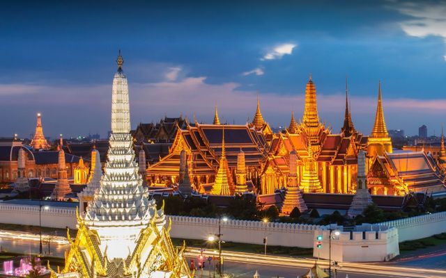Where is Bangkok and what are the most important cities near Bangkok