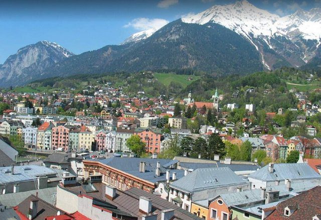 Where is Innsbruck located and what are the most important cities near Innsbruck