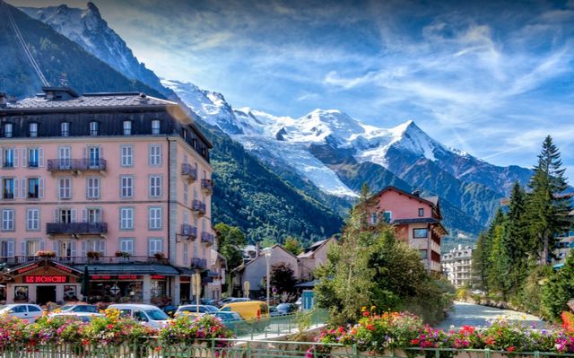 Where is Chamonix located and the most important cities near Chamonix
