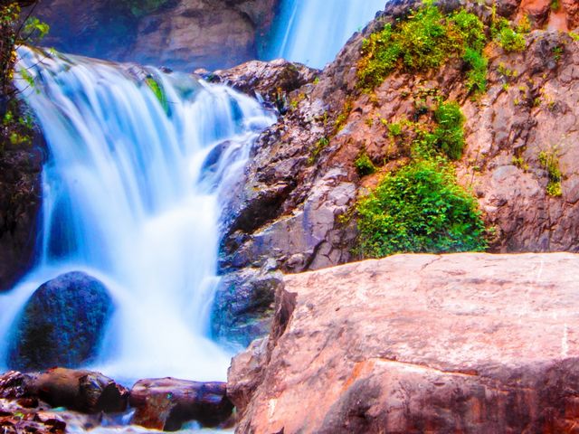 Waterfall as Farida Bejaia