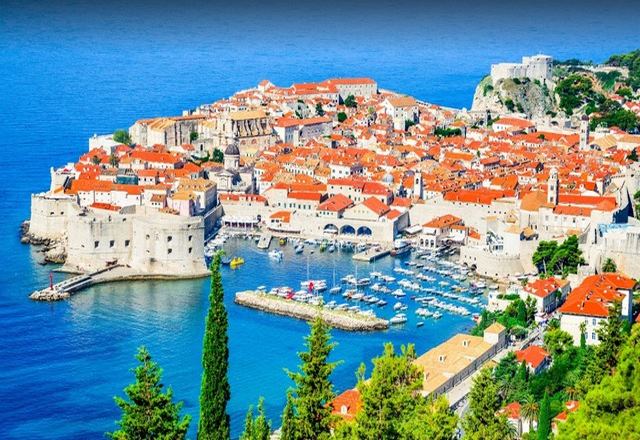 The city of Dubrovnik