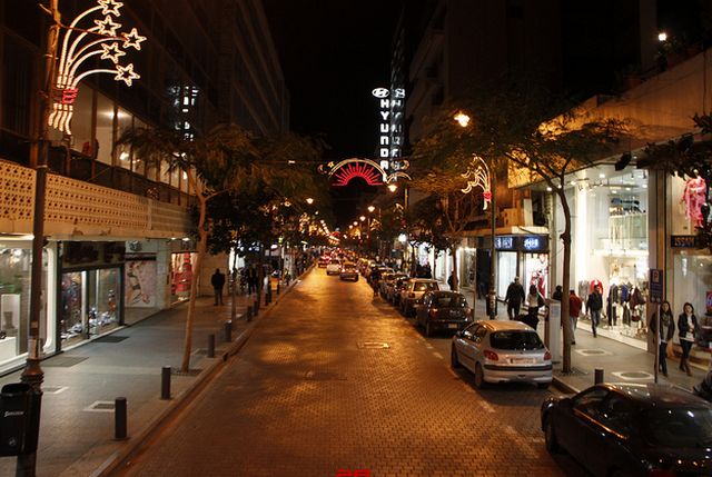 Beirut streets in Lebanon