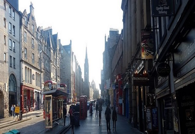 The most important tourist places the city of Edinburgh