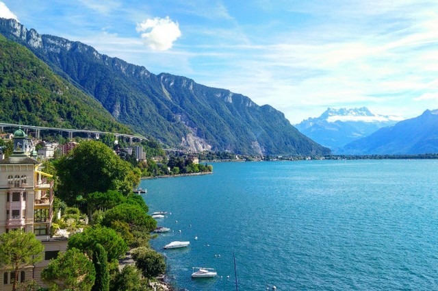 Tourism in Montreux, Switzerland