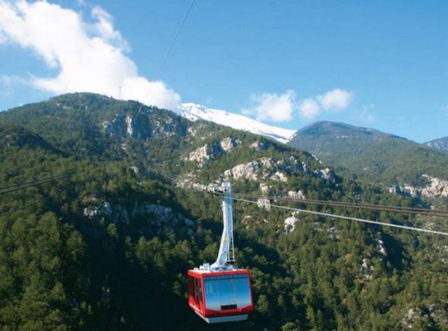 Cable car in Abha