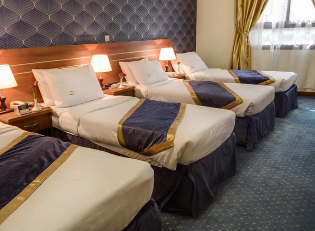 The rooms of Mawaddah Al Noor Hotel in Medina include basic facilities for the comfort of guests.