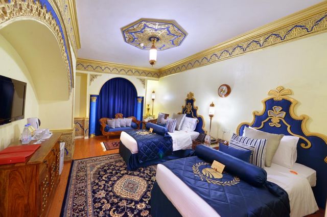 Rooms of the ambassadors of Huda Hotel Medina