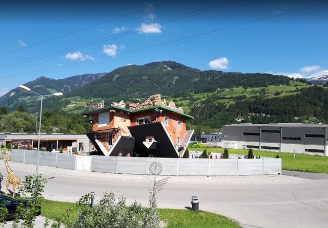 The inverted house in Austria