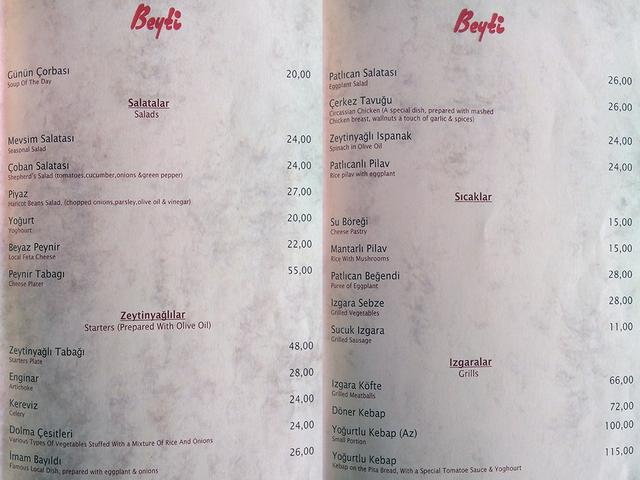 Betty Istanbul Restaurant