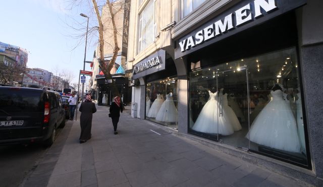 Street dresses in Istanbul