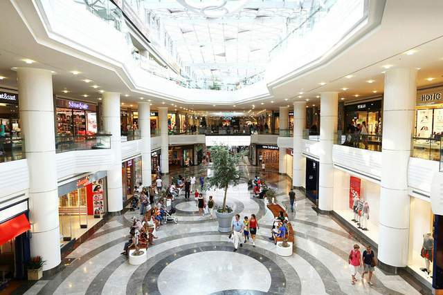 Malls in European Istanbul