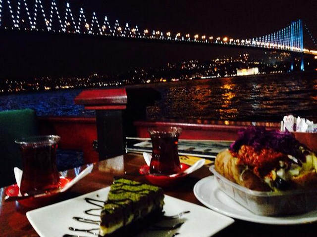 Bosphorus cafes in Istanbul