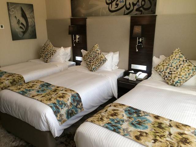 Umm Makkah Hotel owns Millennium rooms of 3 bedrooms.